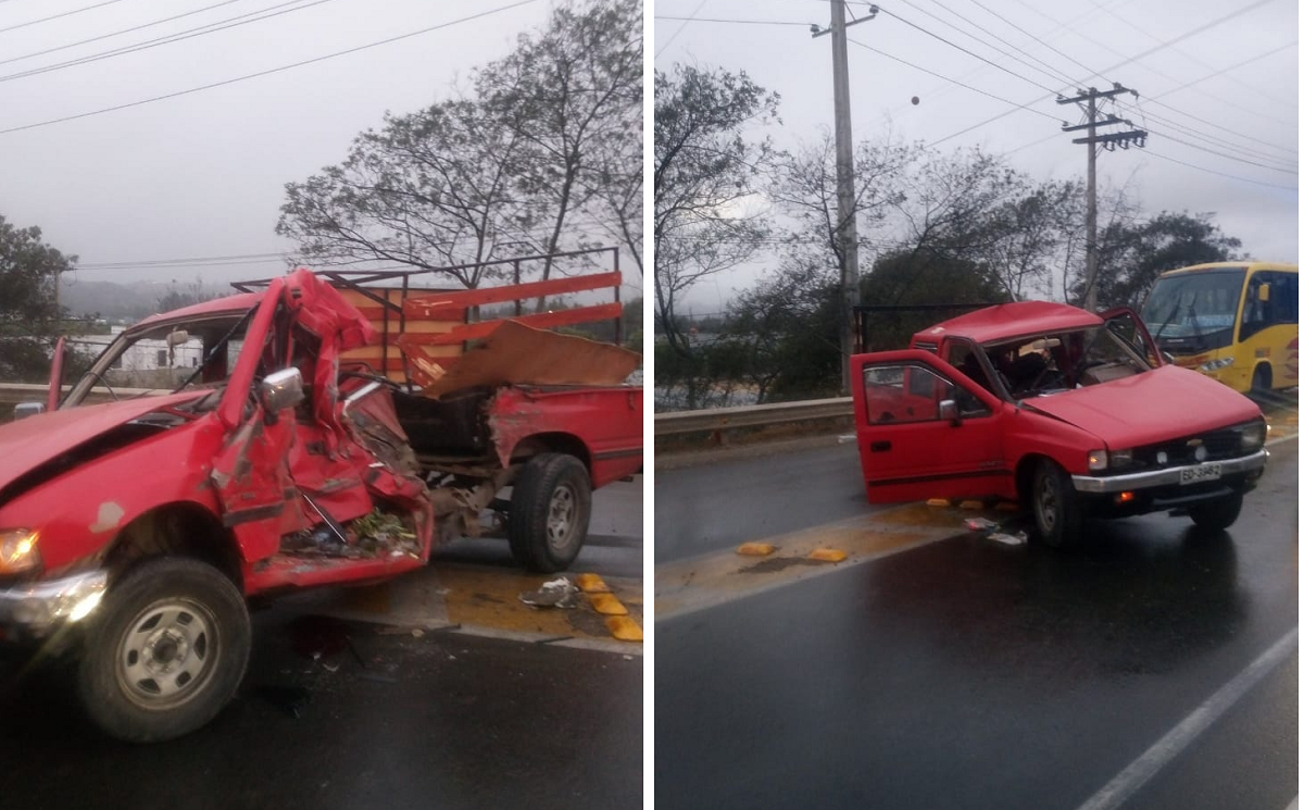 Una persona fallecida dejó accidente en el camino Concón- Quillota - El Observador